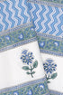 20s Cotton Bed Cover in Block Print